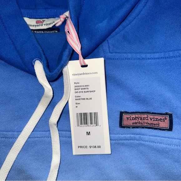 Vineyard Vines Women's Shep Shirt Dip-Dye Surfshep. NWT - Picture 7 of 7